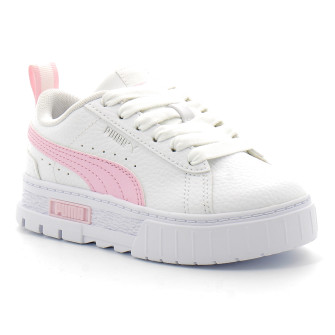 Basket à lacet pour enfant Mayze white/pink 384528-16