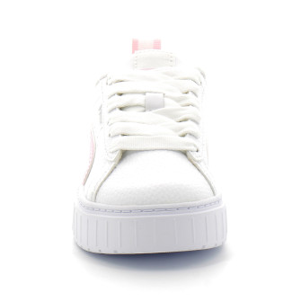 Basket à lacet pour enfant Mayze white/pink 384528-16