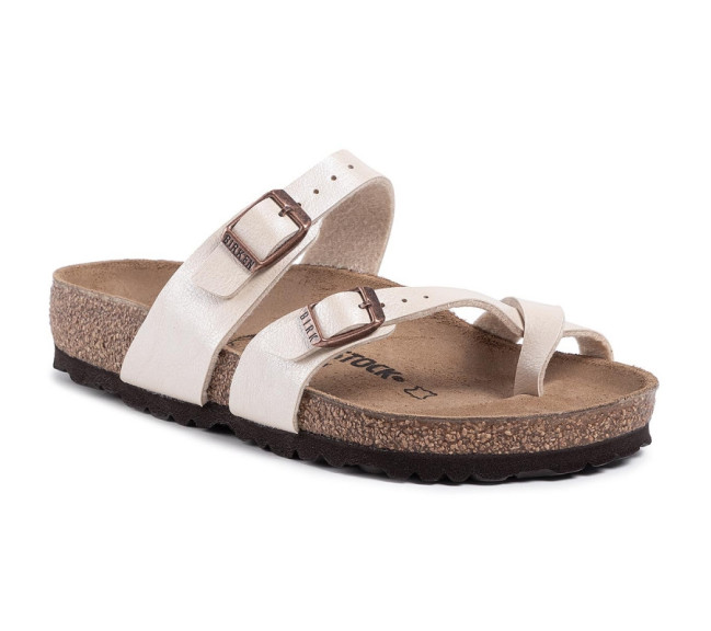Sandale à entre-doigts pour adulte mayari pearl-white 71661/1020664