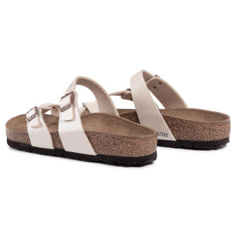 Sandale à entre-doigts pour adulte mayari pearl-white 71661/1020664