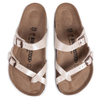 Sandale à entre-doigts pour adulte mayari pearl-white 71661/1020664
