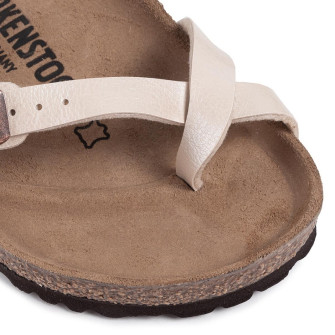 Sandale à entre-doigts pour adulte mayari pearl-white 71661/1020664