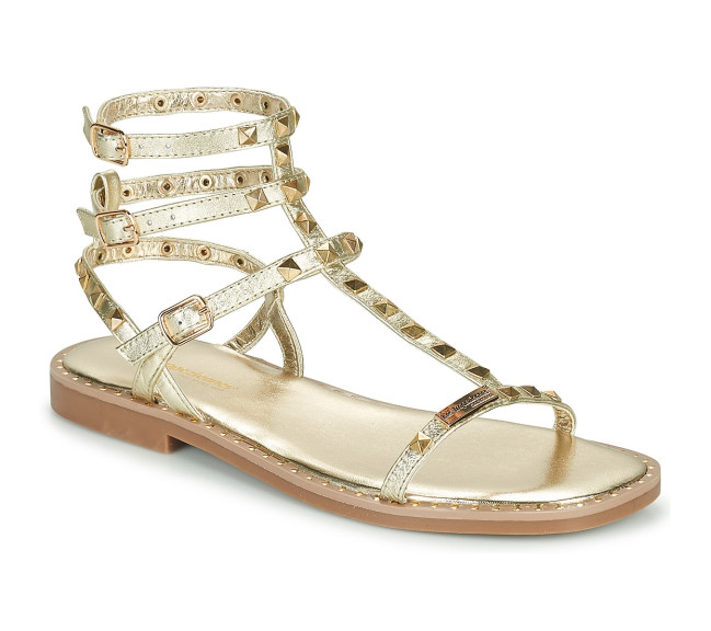 Sandales pour femme bride cheville Coralie or 27103