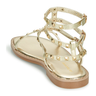 Sandales pour femme bride cheville Coralie or 27103