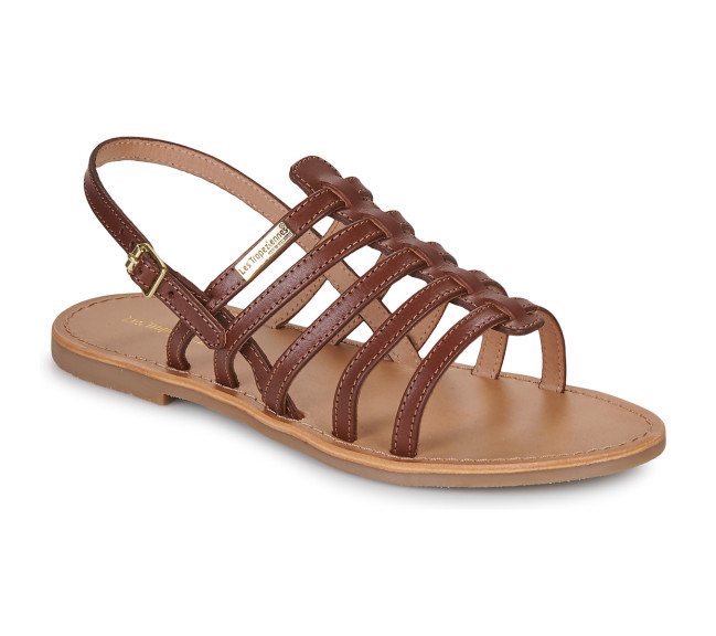 Sandales spartiates pour femme Hikano tan 63503