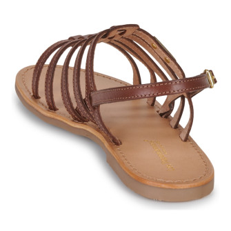 Sandales spartiates pour femme Hikano tan 63503
