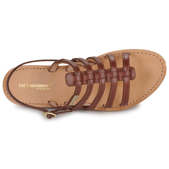 Sandales spartiates pour femme Hikano tan 63503