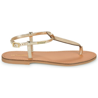 Sandales pour femme à entre-doigts Harvil or 63467