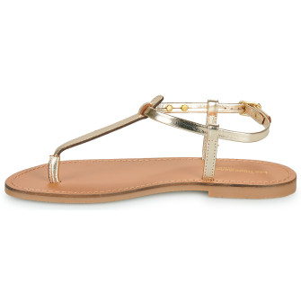 Sandales pour femme à entre-doigts Harvil or 63467