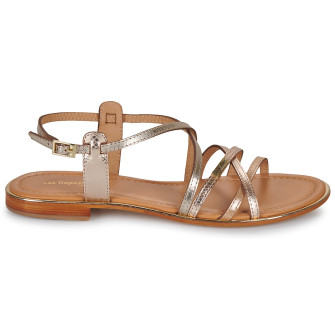 Sandales pour femme en cuir Harry or-multi 63463.