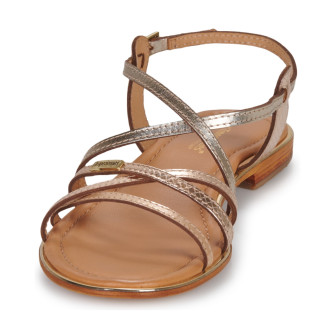 Sandales pour femme en cuir Harry or-multi 63463.