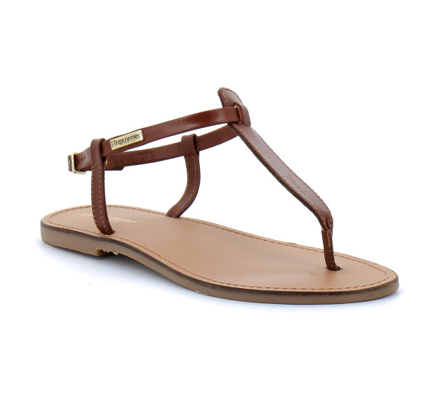 Sandales pour femme à entre-doigts Harvil tan 63466