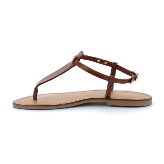 Sandales pour femme à entre-doigts Harvil tan 63466