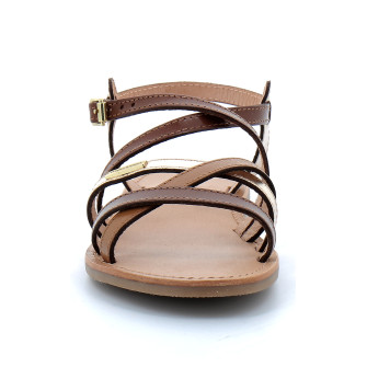 Sandales pour femme Hapaxgum tan/multi 63627