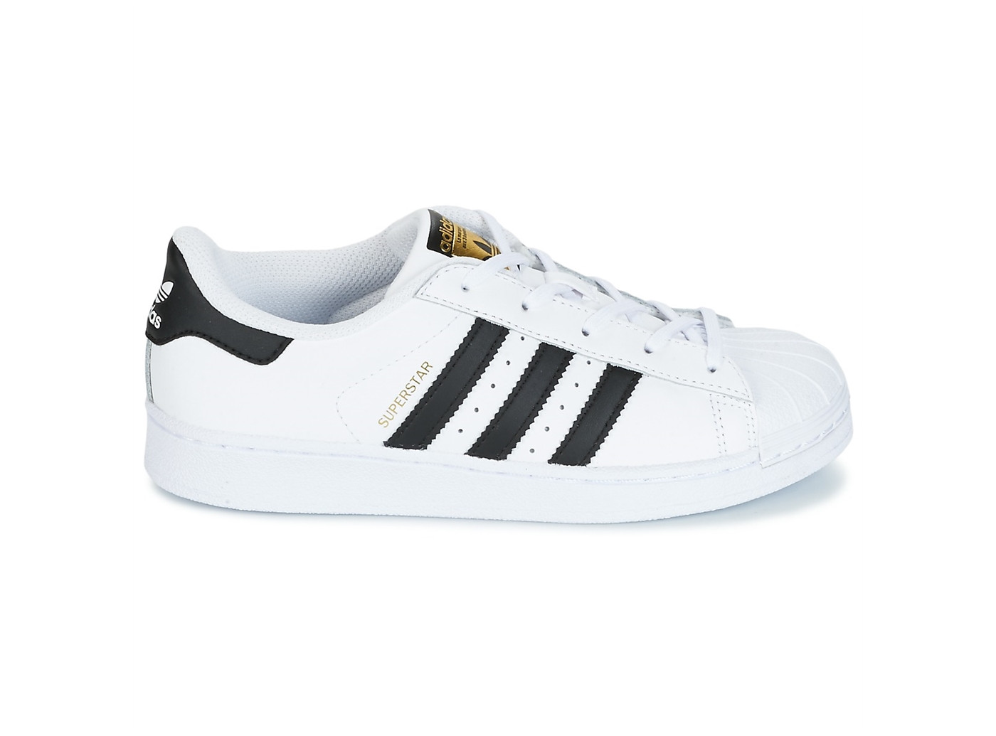 superstar blanc noir