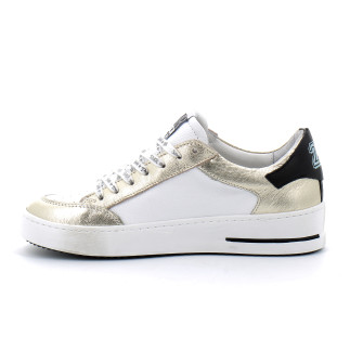 Basket mode basse à lacet pour femme NOUBAR blanc-or 10496