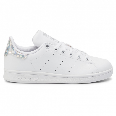 Chaussures de sport stan smith pour enfant blanc-diamant ee8483
