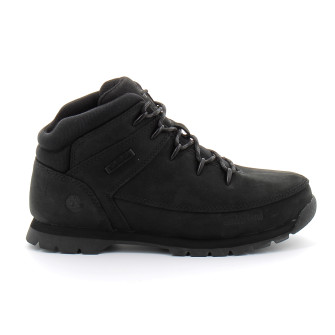 Bottine mi-haute à lacets pour junior Euro Sprint black a2dp7/0011/jr