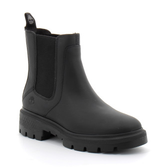 Bottine Chelsea mi-haute pour femme Cortina Valley black a5nd7/0151/wm