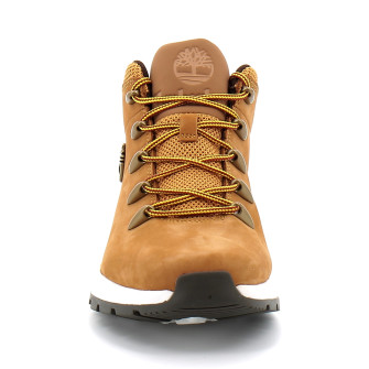 Basket mi-haute à lacets pour homme en jaune Sprint Trekker wheat mn-2311