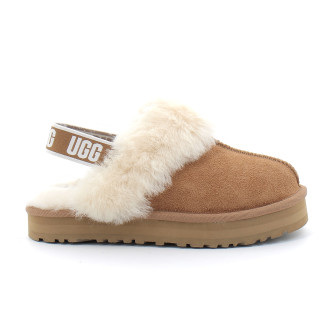 Sabot fourré à elastique pour enfant chestnut 1130395k-che