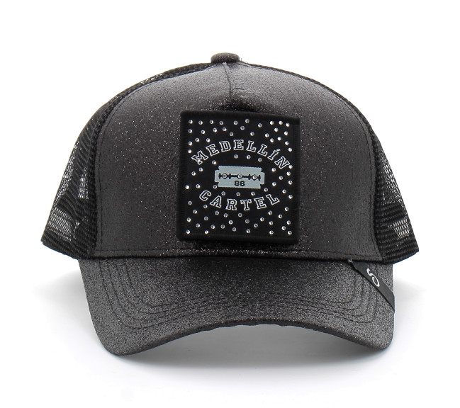 Casquette Scratchy’s strass black