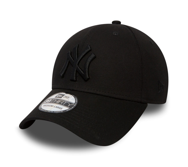 Casquette noir pour adulte 39THIRTY Stretch Fit New York Yankees black-black s/m
