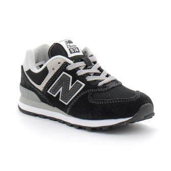 Basket pour enfant à lacets PC574 black pc574evb