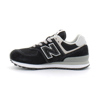 Basket pour enfant à lacets PC574 black pc574evb