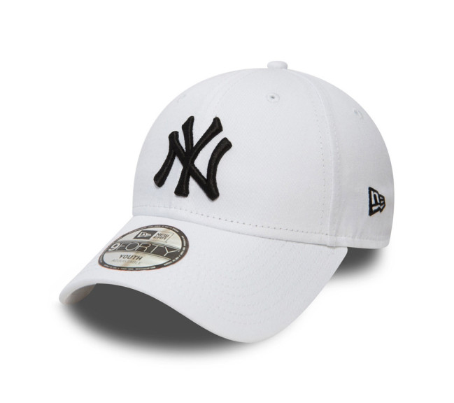 Casquette enfant 9FORTY New York Yankees blanc white youth