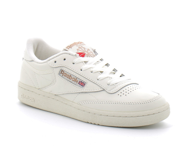 Basket à lacet pour adulte Club C 85 beige/or du 36 au 41-100025379