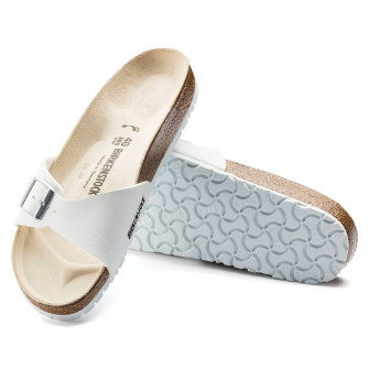 Sandale pour adulte madrid blanc-mat 40733