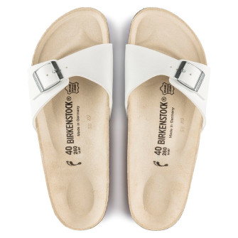 Sandale pour adulte madrid blanc-mat 40733