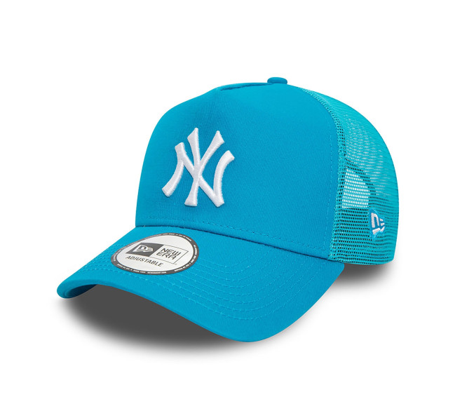 Casquette adulte A-Frame Trucker New York Yankees League Essential bleu osfm