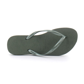 Tong pour femme Slim green....