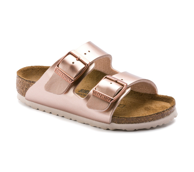Sandale arizona pour enfant mettalic cooper 1012478