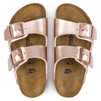Sandale arizona pour enfant mettalic cooper 1012478