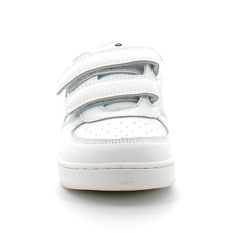Baskets à scratch blanches pour enfants blanco