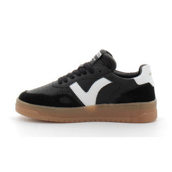 Baskets de sport unisexes avec semelle caramel black negro