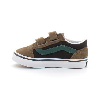 Chaussures à Scratch pour enfant Old Skool brown vn000ctgbf01
