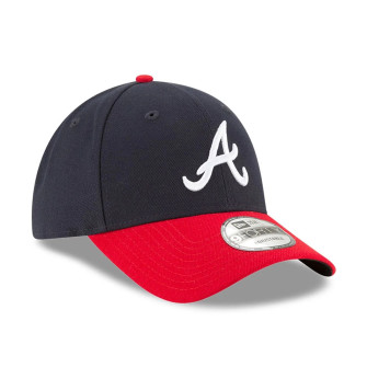 Casquette réglable Atlanta Braves The League 9FORTY bleu navy osfa