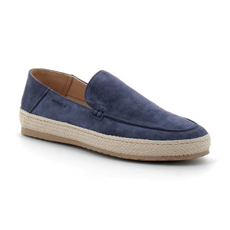 Mocassins en raphia et cuir...