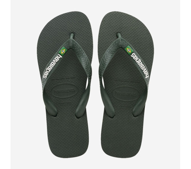 Tong pour adulte Brasil Logo olive green 4110850-5983