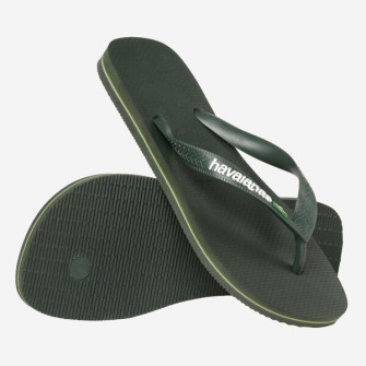 Tong pour adulte Brasil Logo olive green 4110850-5983