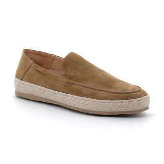 Mocassins en raphia et cuir suédé pour homme tan lido-brm-251-recife