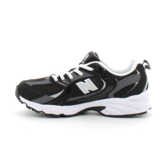 Chaussures de sport pour enfant à lacet elastique PZ530 noir-metal pz530cc