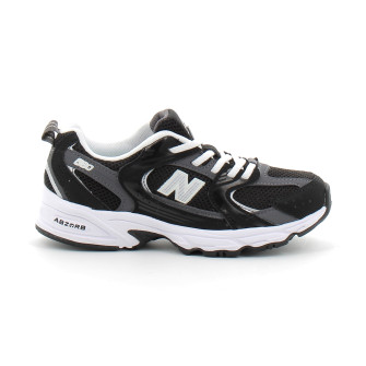 Chaussures de sport pour enfant à lacet elastique PZ530 noir-metal pz530cc