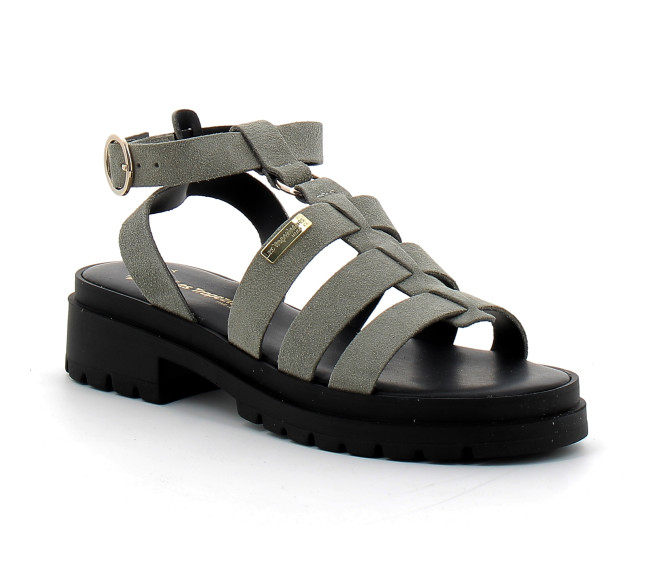 Sandales femme sauge 330922