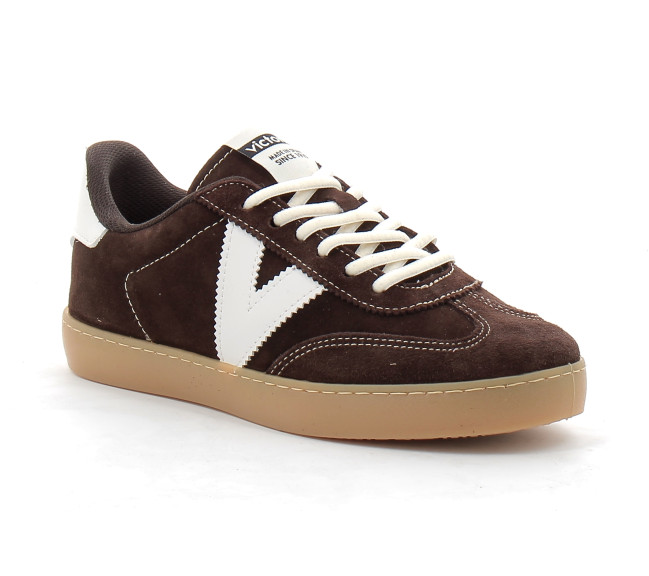 Baskets pour femme avec semelle caramel chocolat