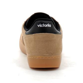 Baskets unisexes avec semelle caramel beige